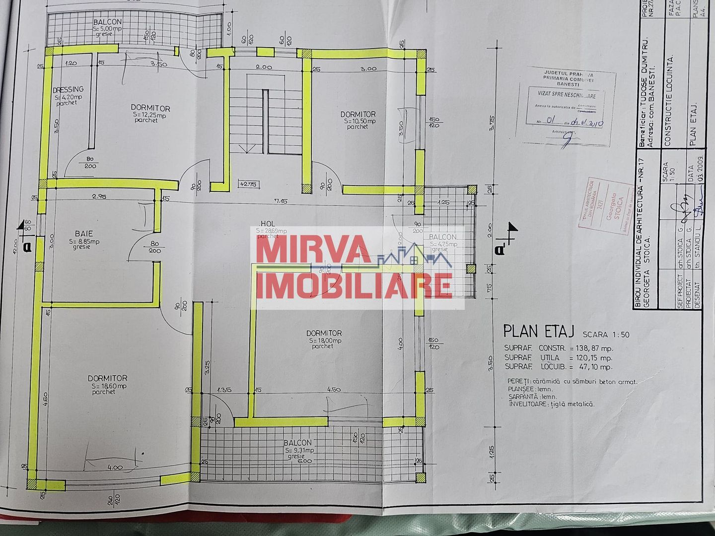 Vilă de vânzare 6 camere – Bănești | Exclusivitate Mirva Imobiliare - Schiță 83
