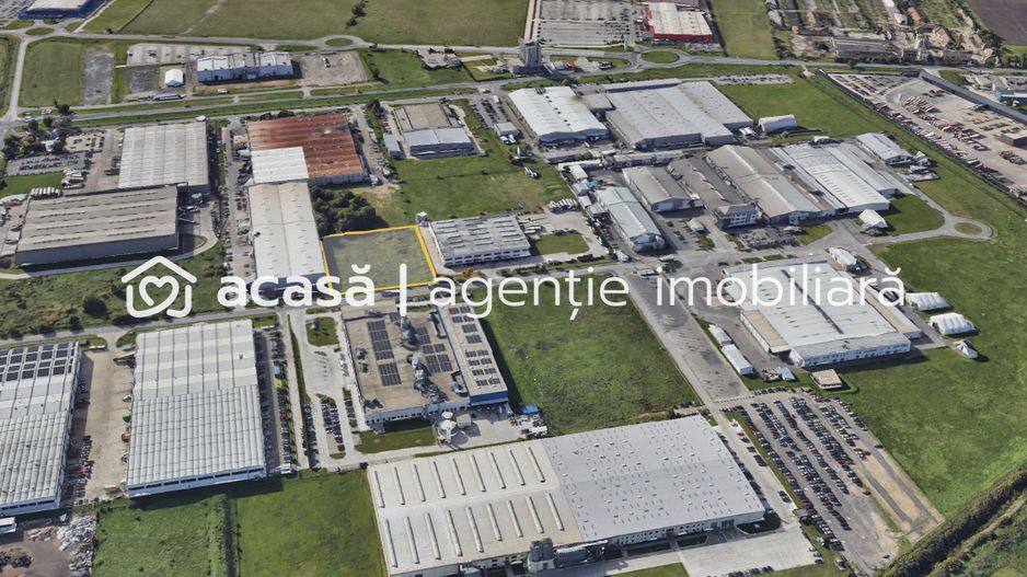 Vânzare Teren Construibil Arad Zona Industrială Vest 8.500 MP - Poză 8
