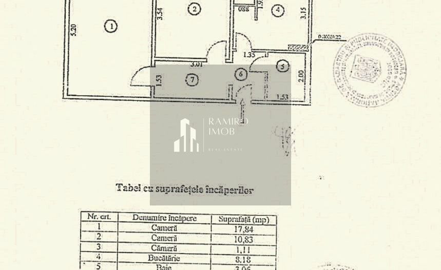 APARTAMENT 2 CAMERE, ZONA BRANCOVEANU, ETAJ 1, RENOVAT, MOBILAT/UTILAT - Poză 8