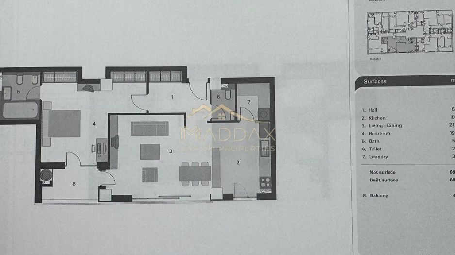 Apartament 3 camere // Loc parcare inclus // Erou Iancu Nicolae // Baneasa - Schiță 35