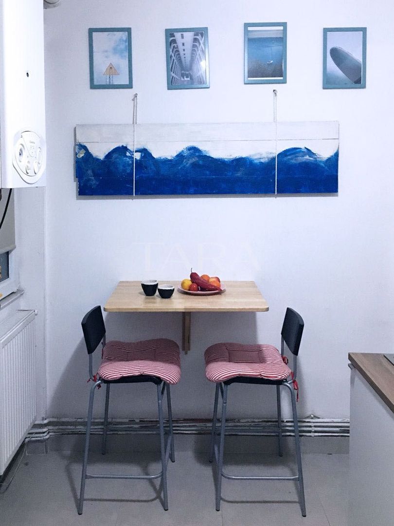 Apartament 1 cameră, nișă de dormit, renovat, Facultatea de Litere. - Poză 8