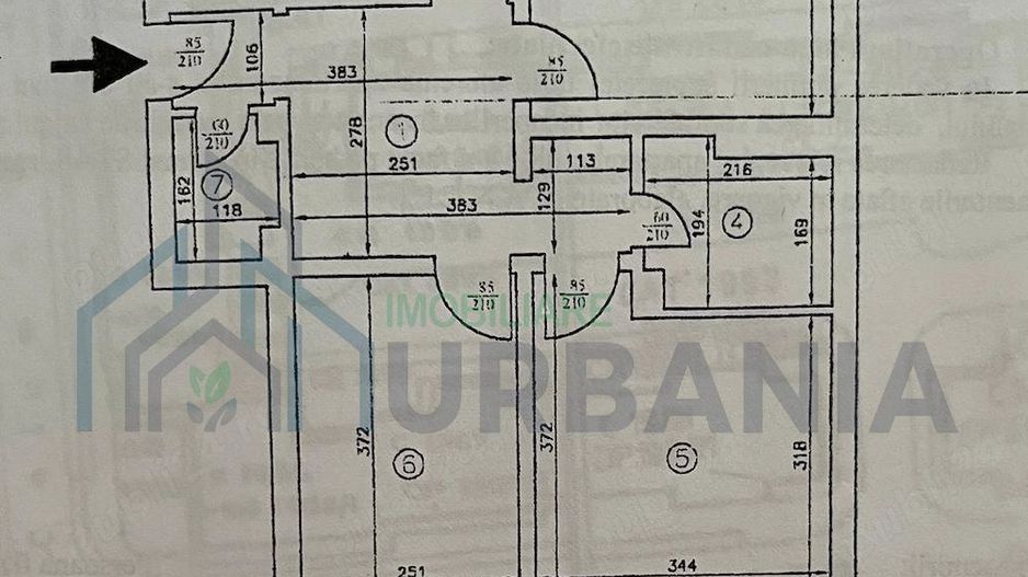 Iasi - Dacia - Scoala G. Cosbuc - Apartament 3 camere decomandat, parter, izolat - Poză 8