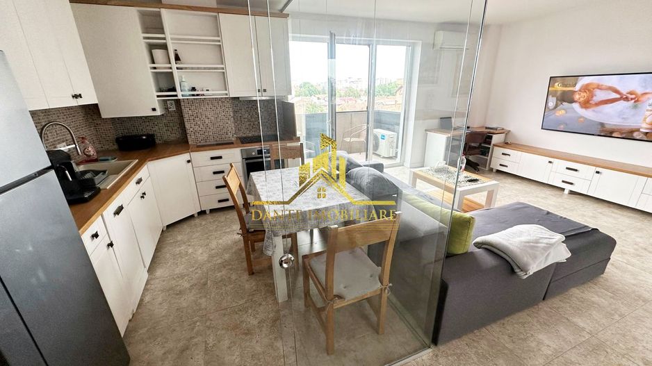 2 camere, mobilat modern, bloc nou, terasa, parcare, Centru, Anton Pan - Poză 2