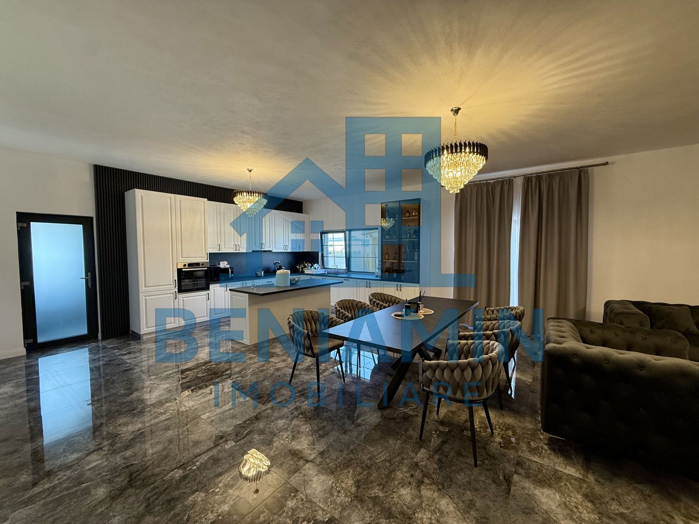 Casa parter lux - materiale premium - 214mp - 635mp teren - Metro - Poză 1