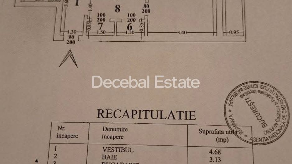 Metrou 1 Decembrie - Apartament 2 camere decomandat, spatios, stradal - Poză 11