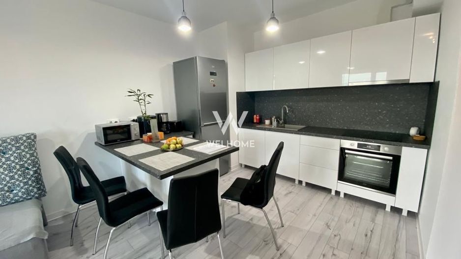 Apartament modern 2 camere, mobilat complet, balcon si parcare - Poză 1