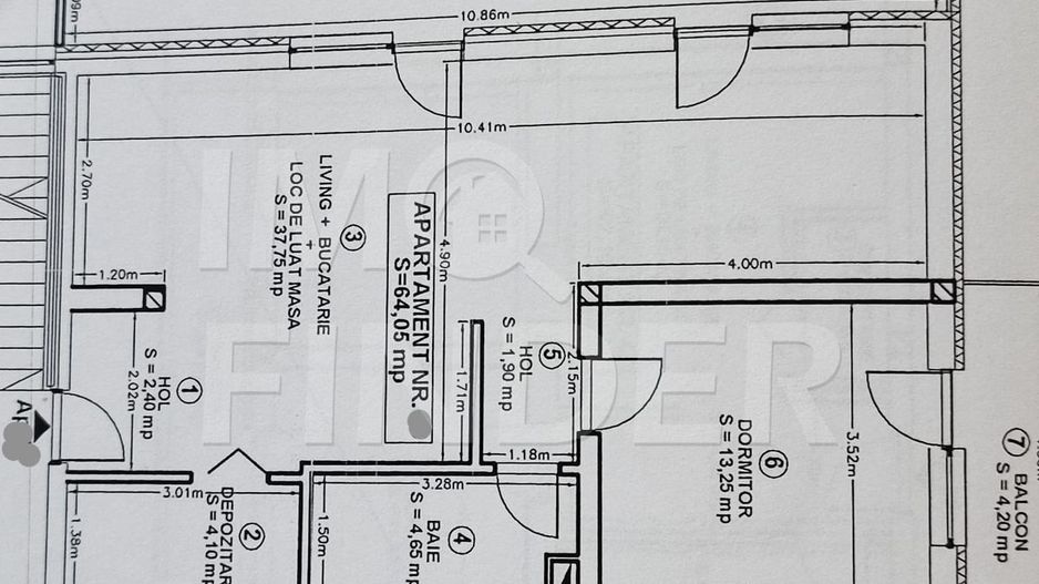 Apartament 3 camere cu Terasa de 22mp Buna Ziua - Poză 8