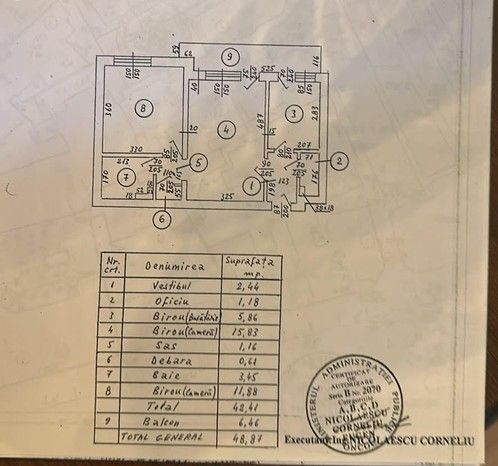 Ultracentral- Bd Carol I 2 camere Fara Risc - Poză 17