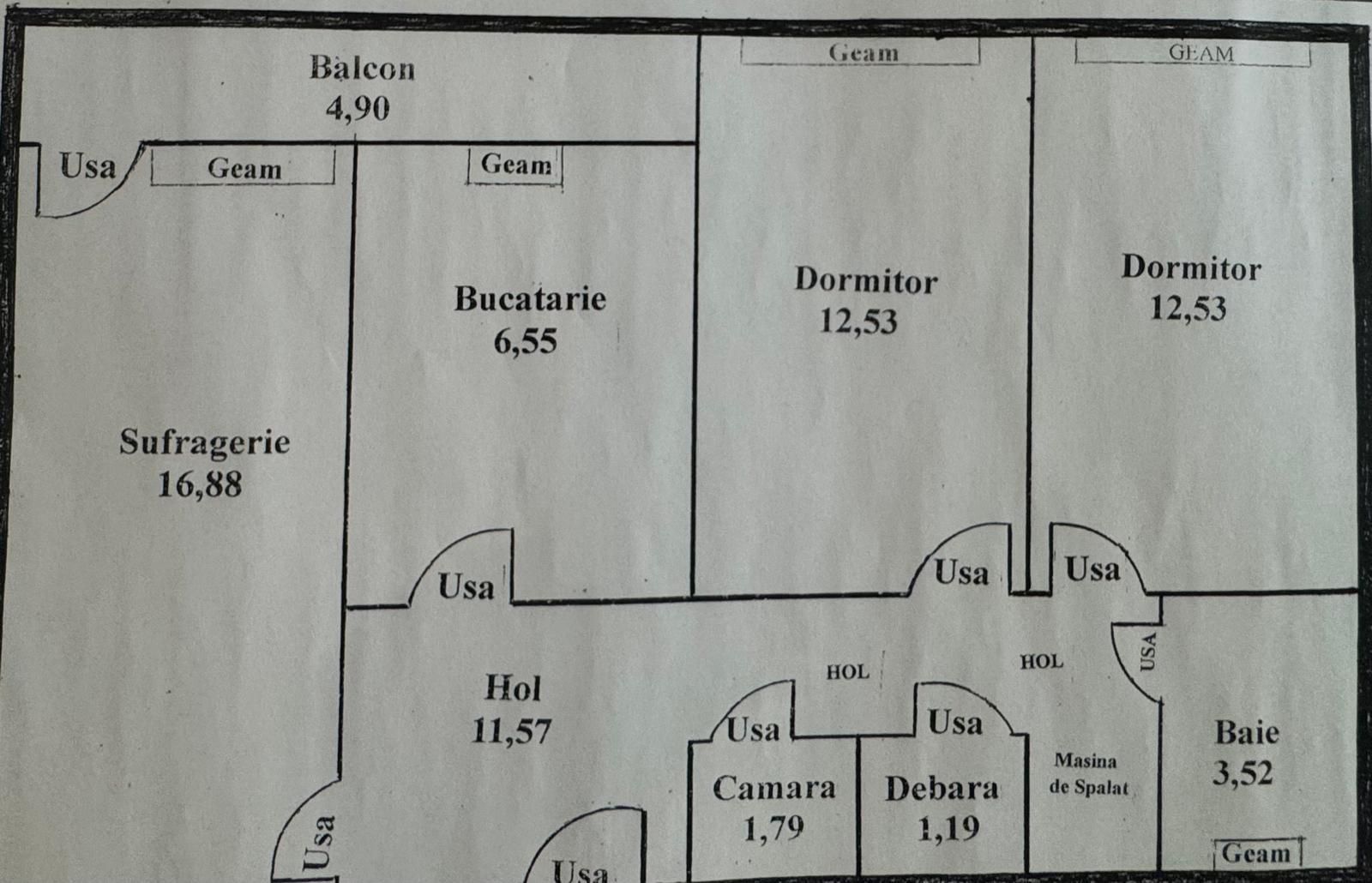 Apartament 3 camere Drumul Taberei Auchan - Poză 15