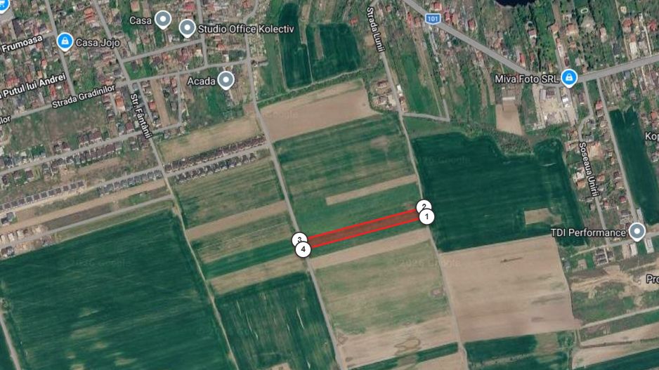 Teren 7,153mp Balotesti / Strada Amurgului - Poză 3