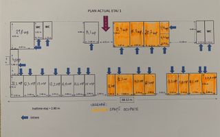 Spatii pentru birouri si depozitare, clasa A - Schiță 4