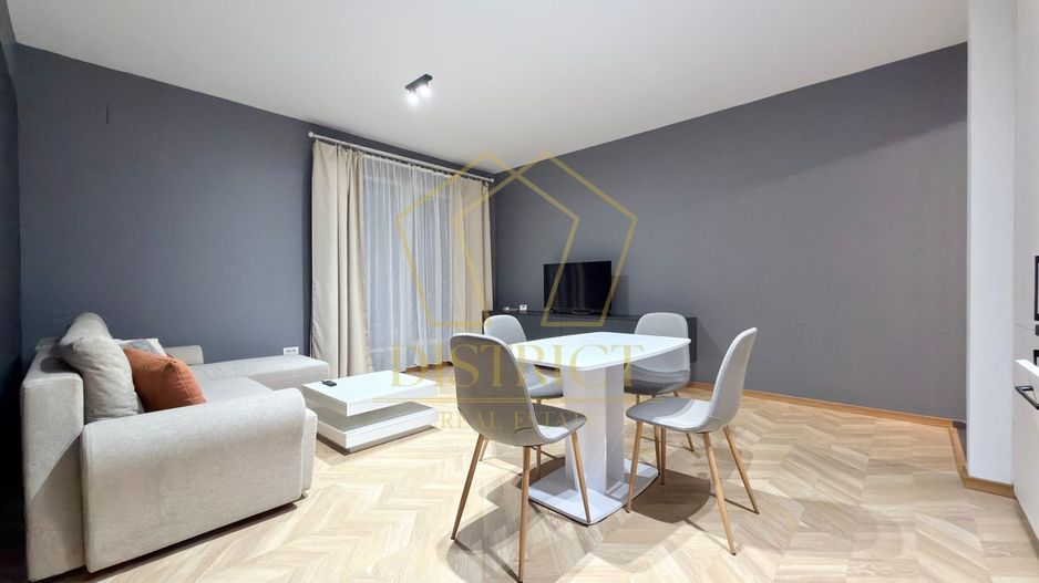 Apartament cu 2 camere mobilat si utilat cu gradina de 30mp in Braytim la asfalt - Poză 4