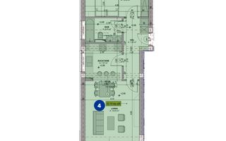 Apartament 2 camere, 52 mp, Zona VEST, Sibiu - Schiță 6