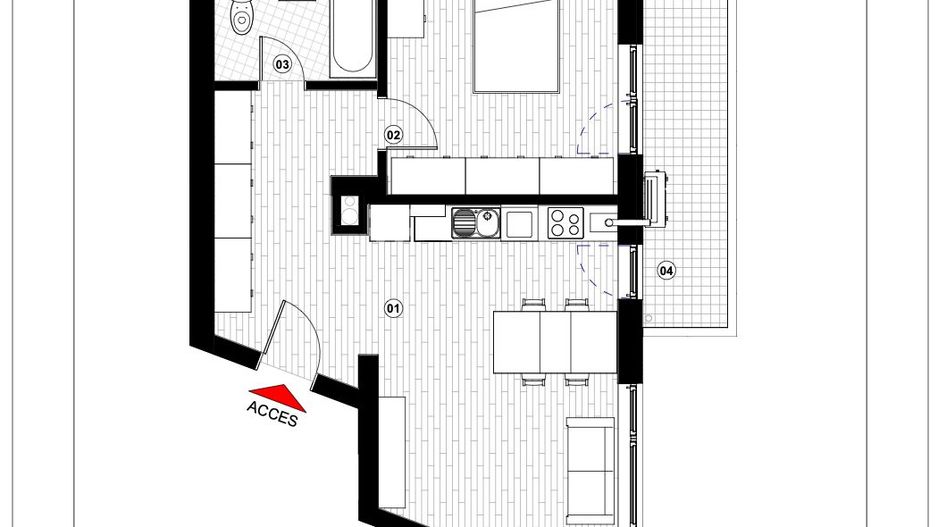 Tomis Plus - Celine Elegance -Vânzare apartament cu 2 camere - Poză 27