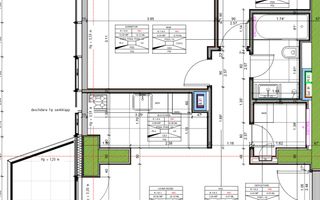 Apartament 3 camere de vanzare Fabrica de Glucoza - Schiță 17