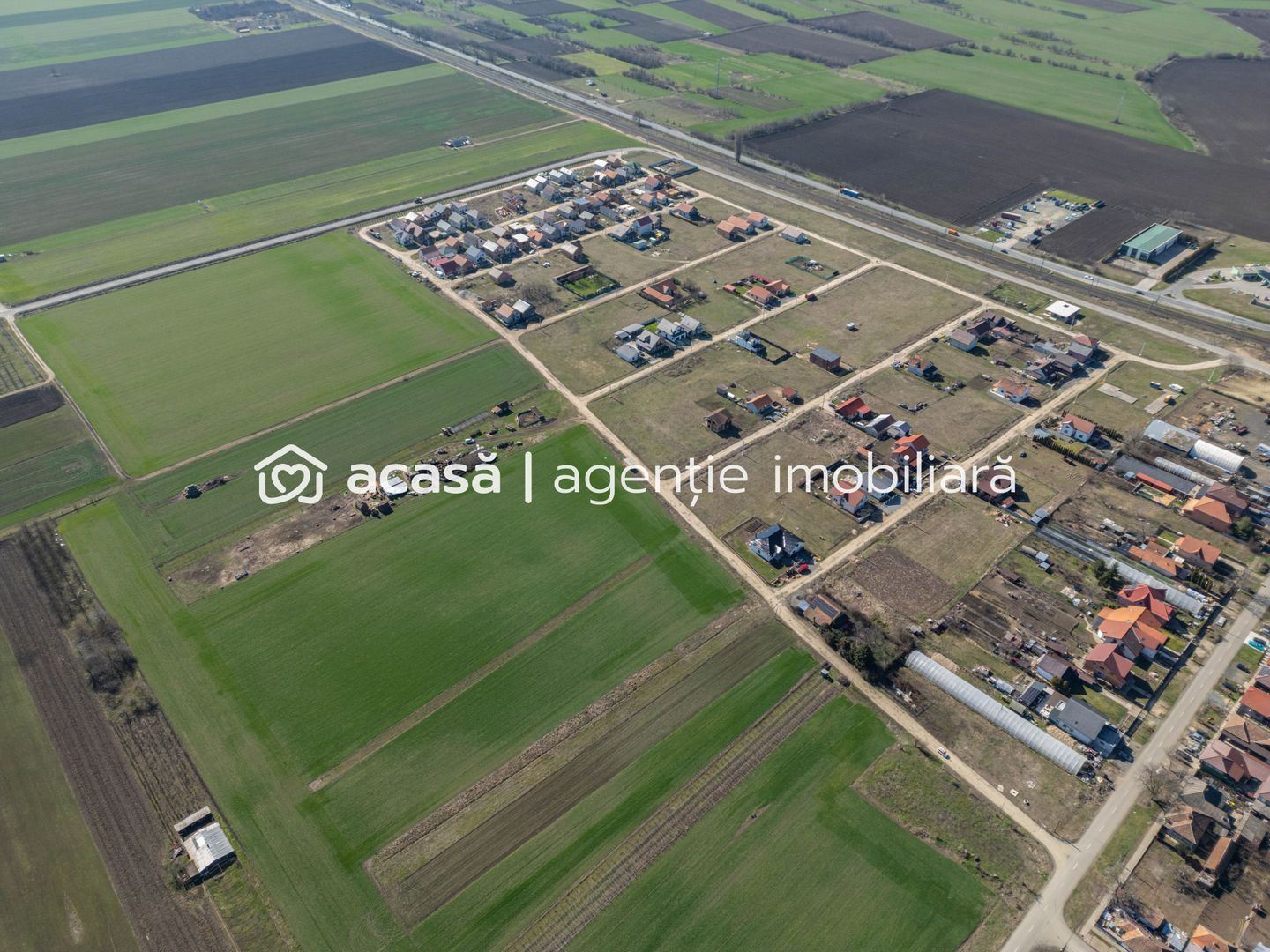 Teren 3.600 mp în Curtici, 2 fronturi stradale – La doar 20 km de Arad - Poză 4