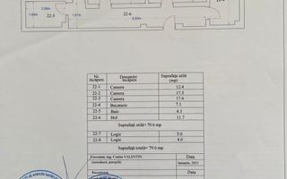 Apartament 3 camere Theodor Pallady  Parcare Inclusa - Schiță 16