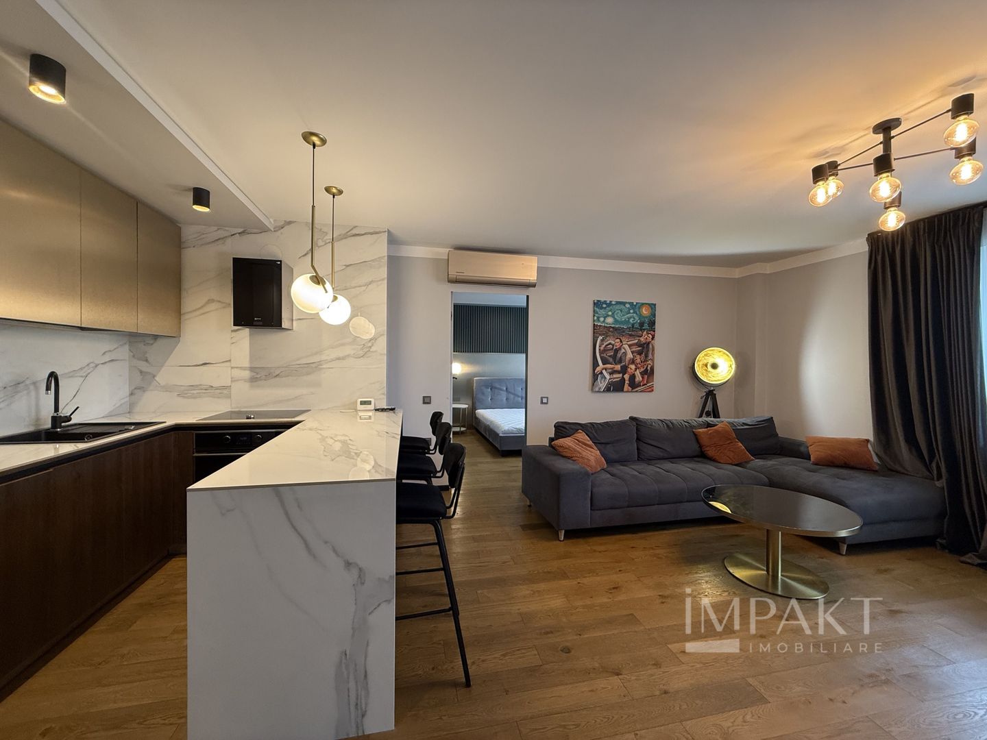 Apartament ultrafinisat cu 2 camere! - Poză 3