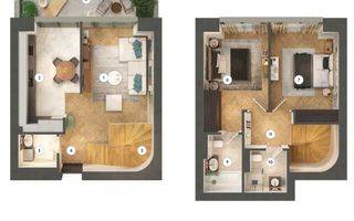 Duplex cu 3 camere, scara interioara, pret promotional - Poză 1
