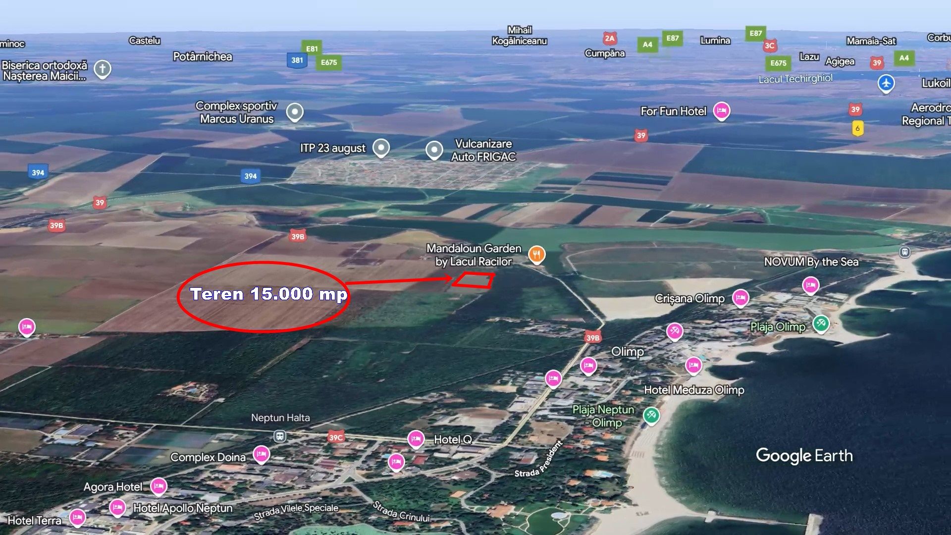 Teren ideal investitie litoral zona statiunii Olimp - Poză 2