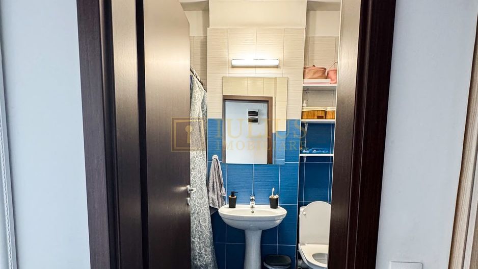 Giroc, 2 camere + birou, terasă 10 m și parcare, etaj 3, 55 mp - Poză 9