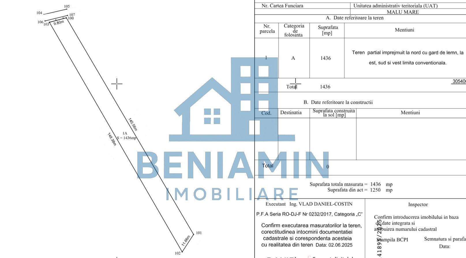 Teren Intravilan doua deschideri-3526mp-Malu Mare-parcelabil-asfalt - Poză 5