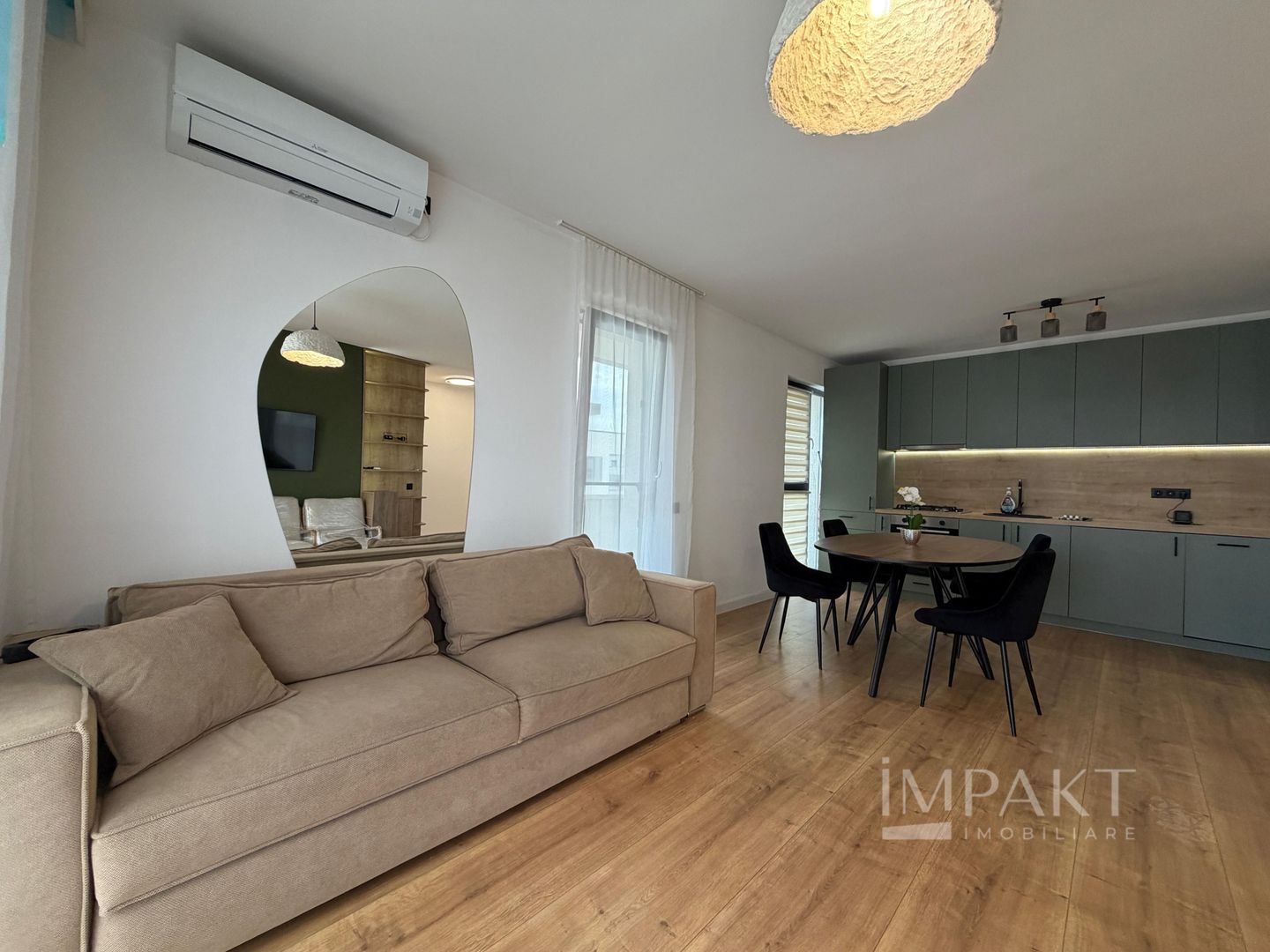 Apartament 2 camere cu terasă 23 mp și parcare subterană - Poză 1