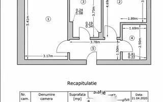 Sector 4 Apartament 2 Camere Mobilat/Utilat - Poză 13