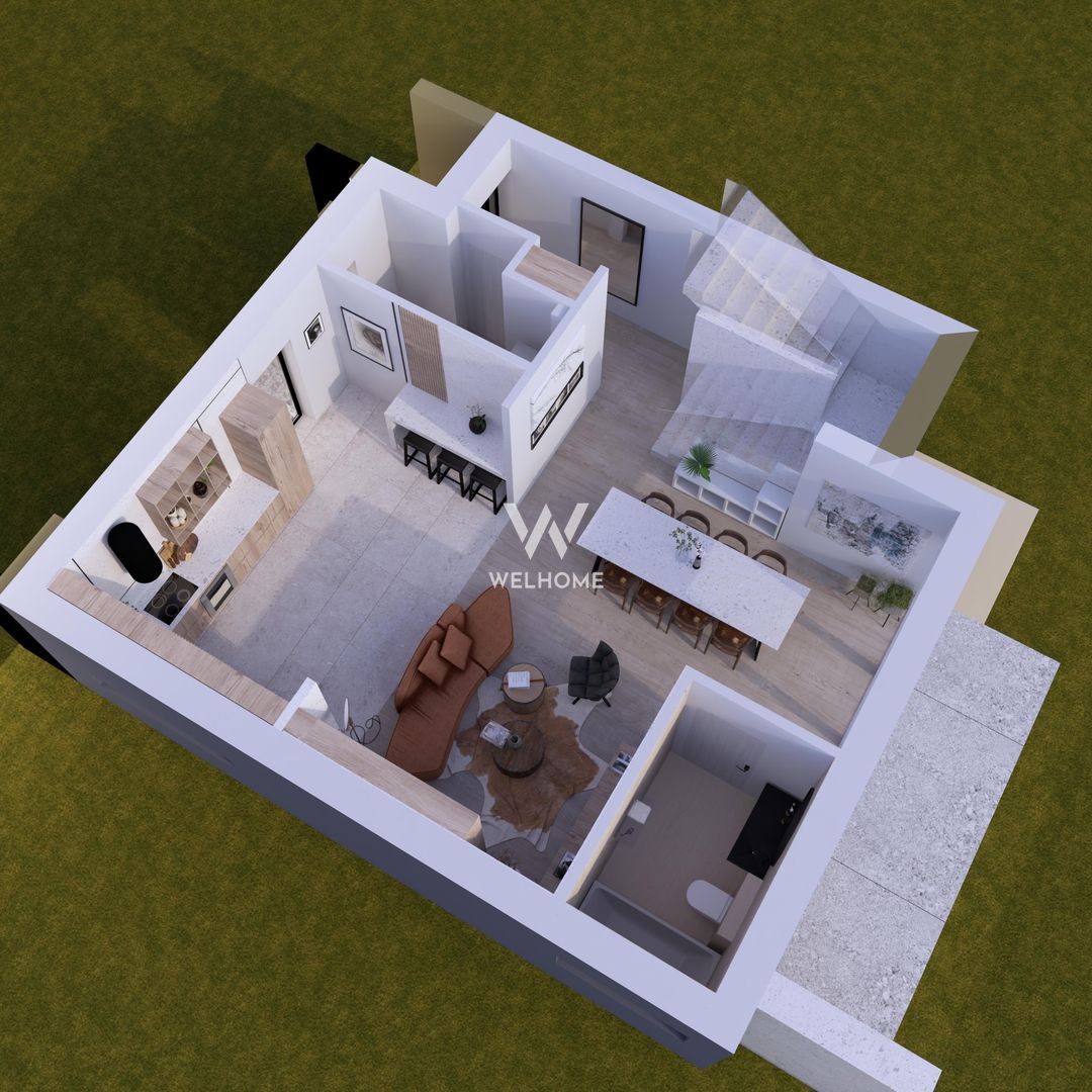 Duplex de vanzare-proiect nou-Sura Mica,Sibiu - Poză 9