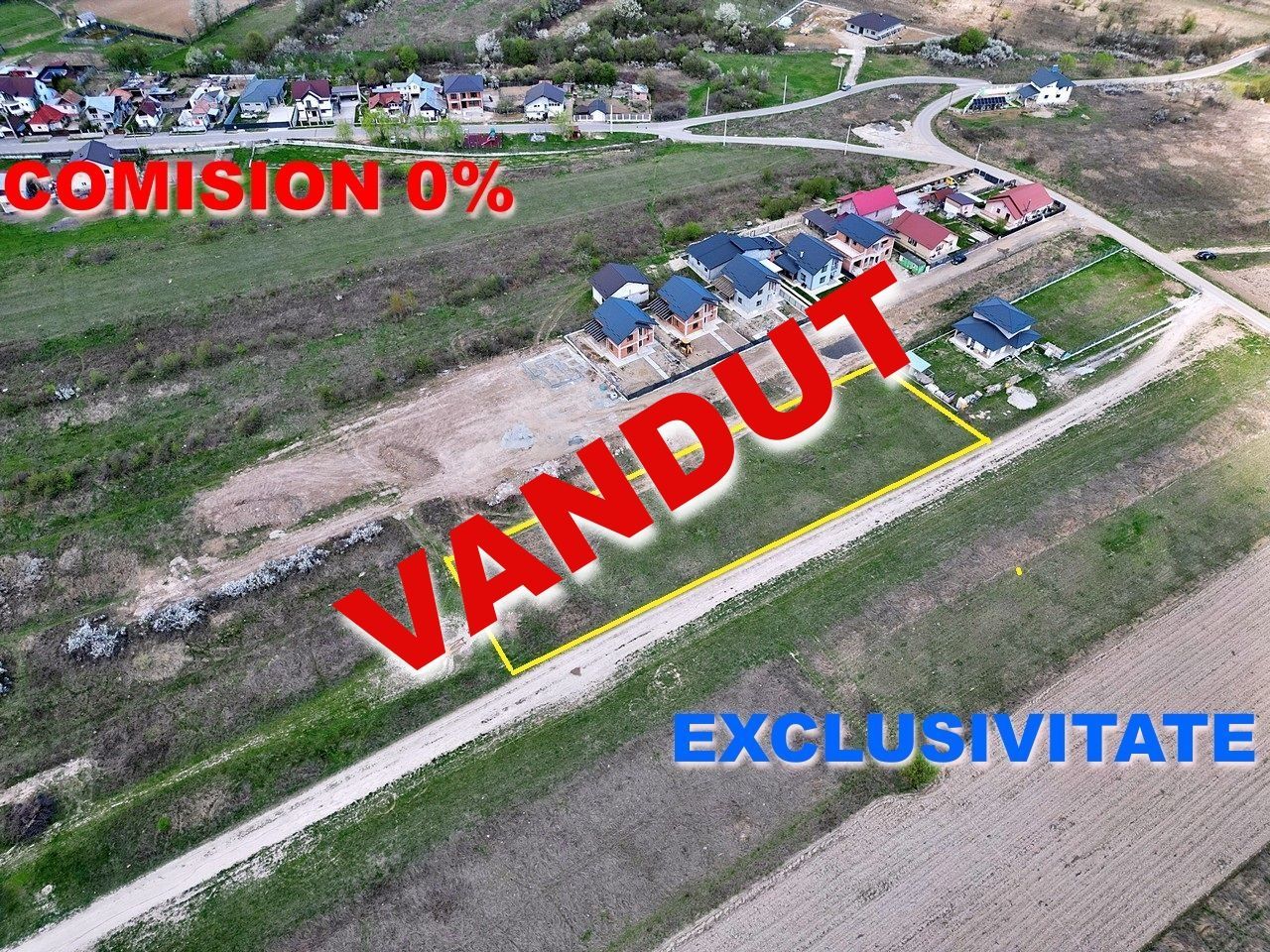 AZURA Imobiliare - Teren Bascov Glamboc Deal 2.5km de Giratoriu - Poză 1