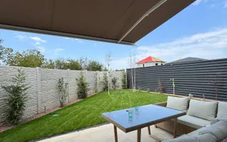 Vila mobilata ultra lux, curte mare, parcare acoperita-500 mp teren - Poză 22