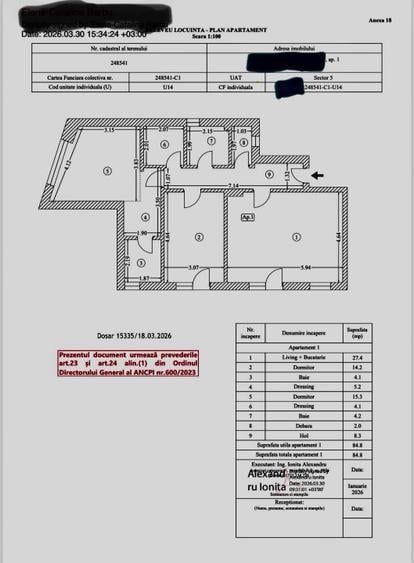 Vanzare Apartament premium 3 camere, parter, 2 băi, parcare subterană, Marriot - Poză 13
