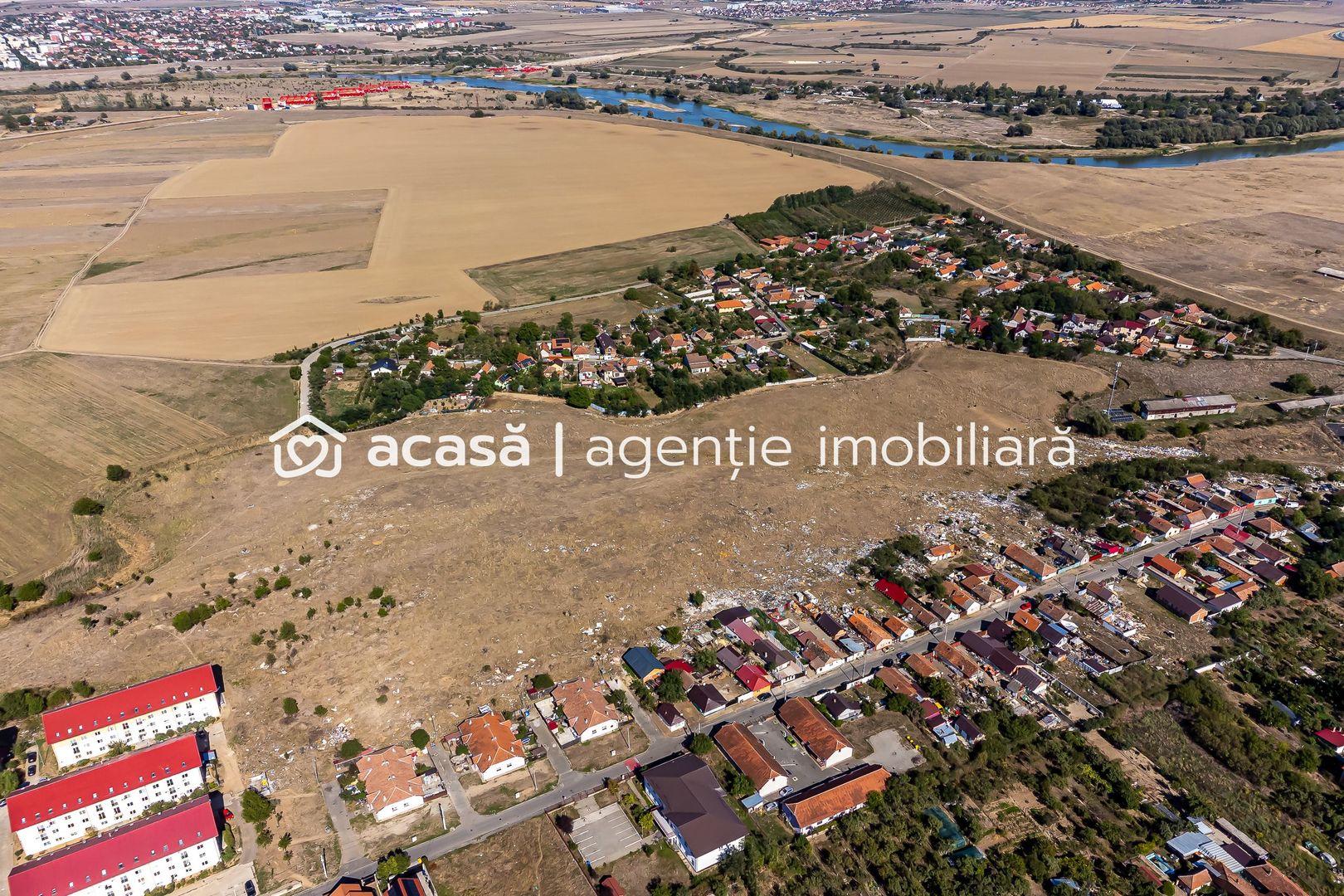 Teren intravilan pentru construcții – Sânnicolau Mic, Arad 12 euro/ mp - Poză 2