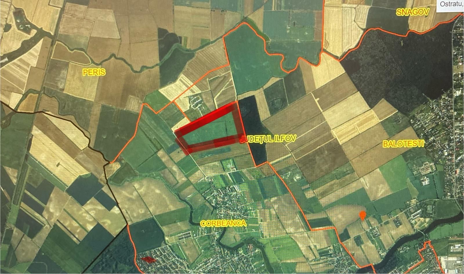 Teren cu PUZ 45 ha oportunitate investitie-dezvoltare Corbeanca- Comision 0 - Poză 1