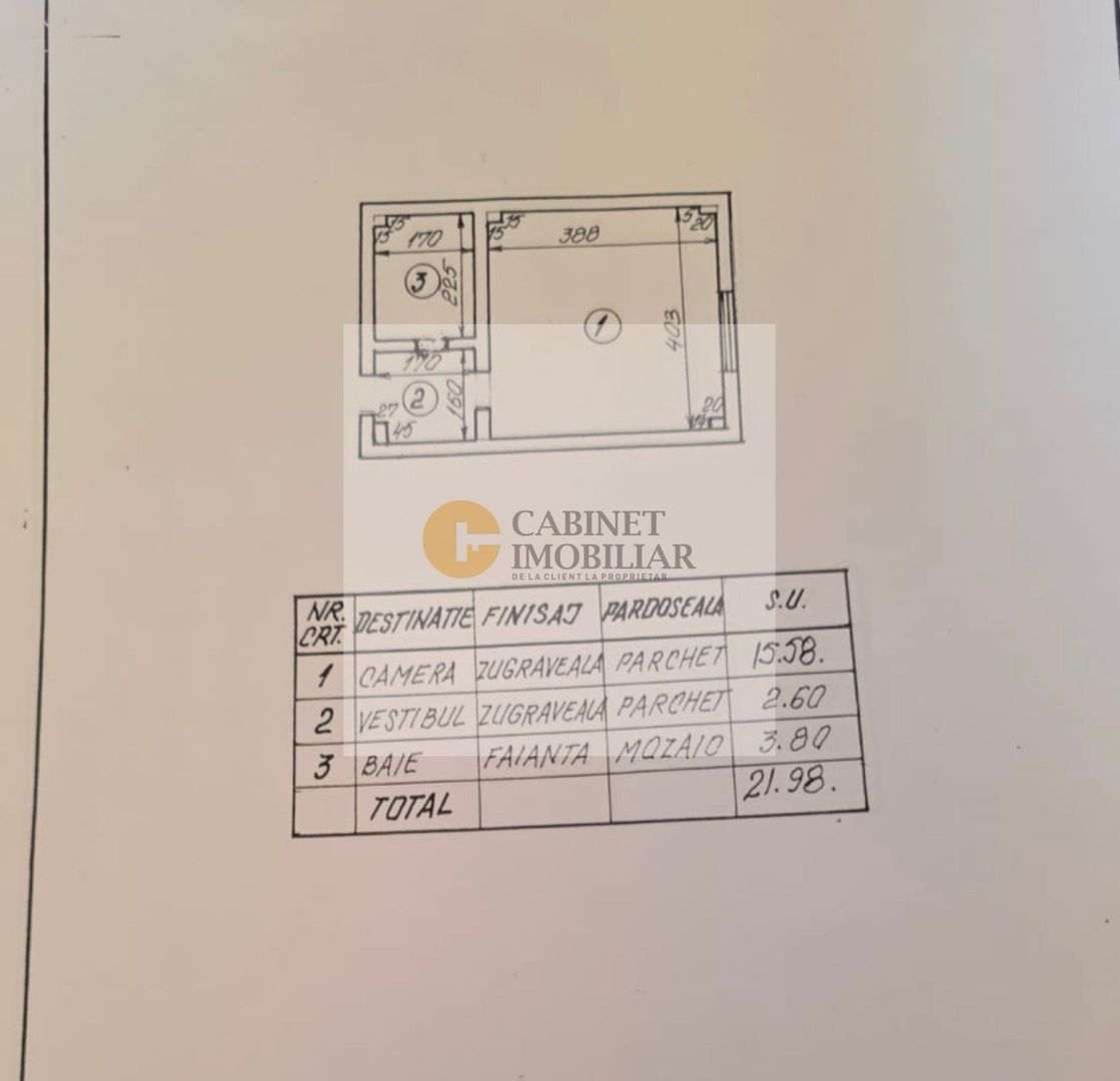 Garsoniera I Bdul Magheru - Bloc Scala I Etaj 4 I Renovata - Poză 8