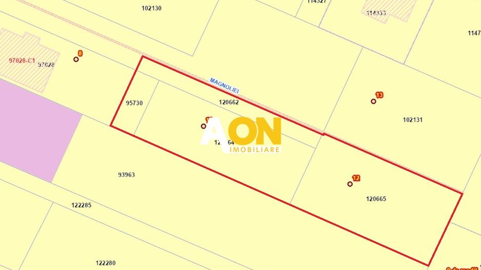 Teren intravilan, 943 mp, deschidere 34 mp, langa case, zona Cetate - Poză 2