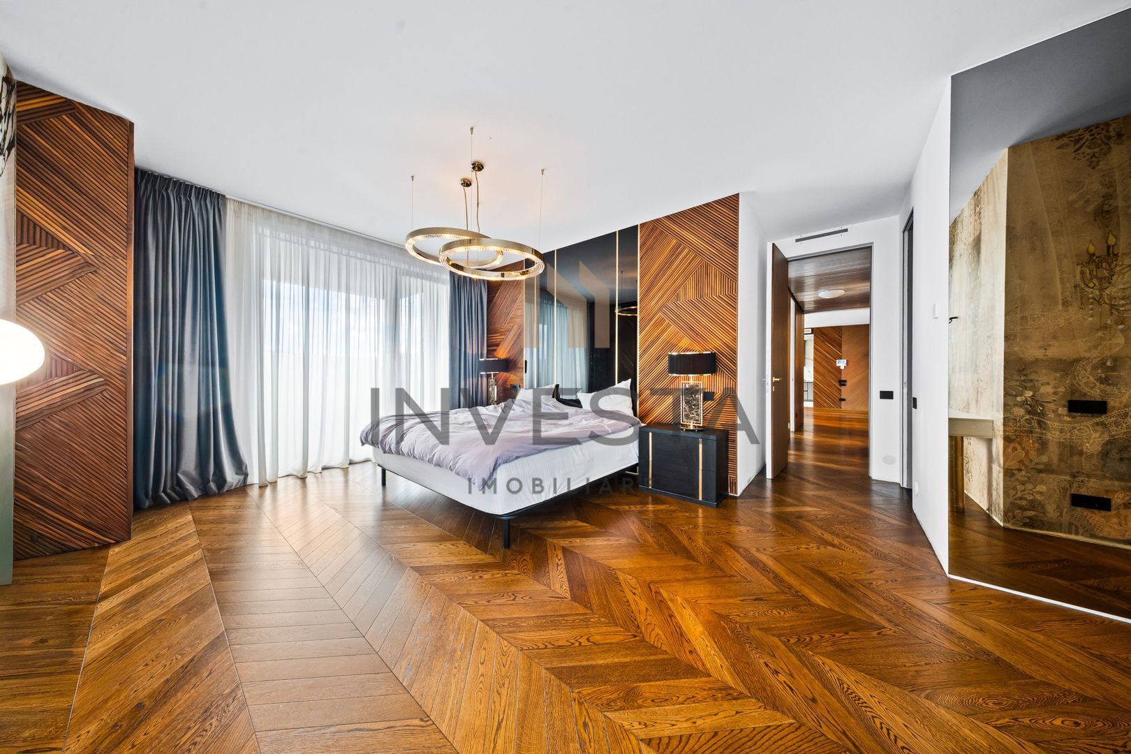Apartament 4 Camere cu 2 Parcari subterane + 2 Balcoane, Ultrafinisat - Poză 8