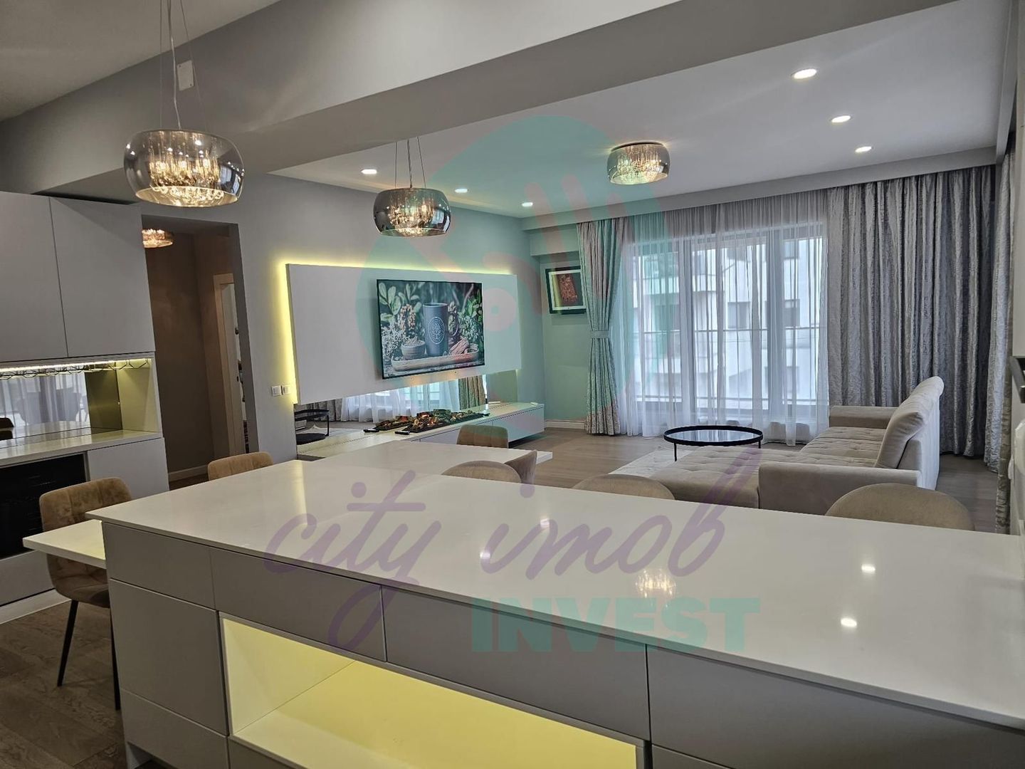 Apartament de lux cu terasă 95 mp – Vita Bella Pipera - Poză 3