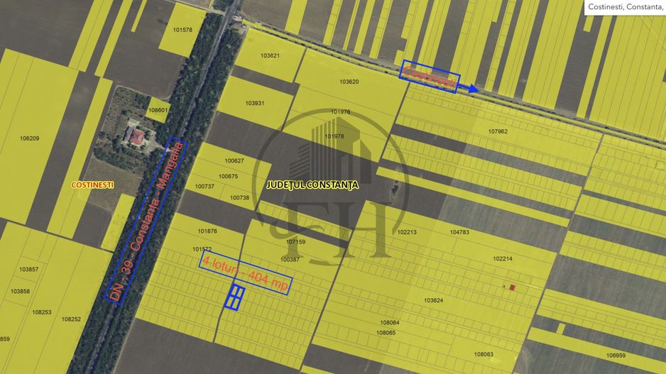 SOLD / VANDUT Teren intravilan de vanzare Costinesti - Poză 2