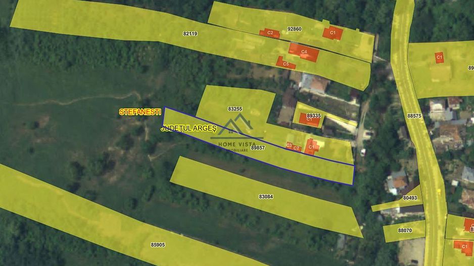 Teren intravilan+extravilan – Ștefănești. Comision 0%. - Poză 1