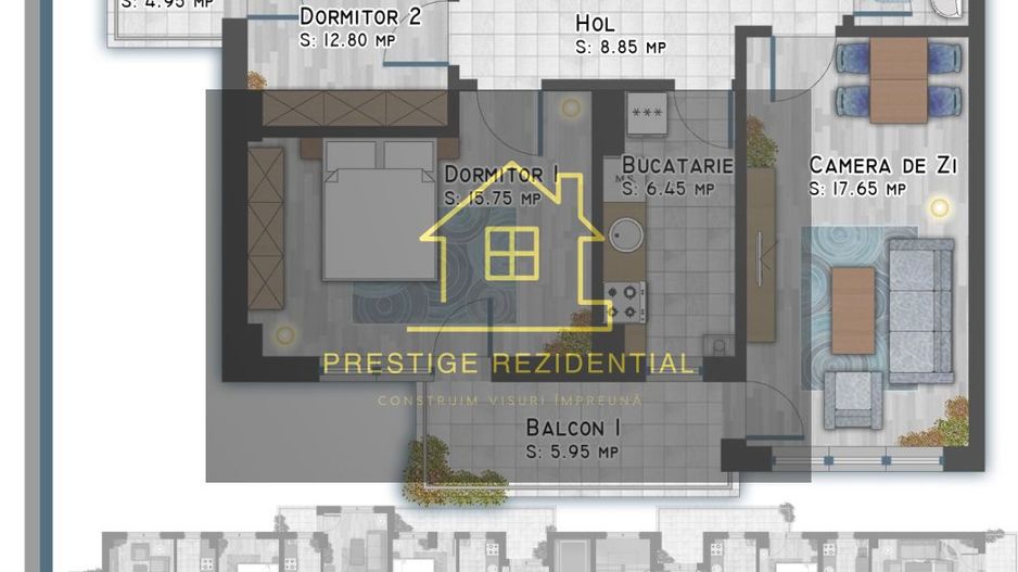 Apartamen 3 Camere,Finalizat,Parcare Inclusa,Titan-Ozana - Poză 4
