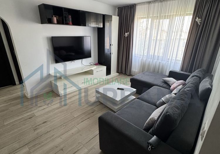 Apartament 3 camere, 71 mp, mobilat, cartier Alexandru cel Bun, 600 €/lună - Poză 1