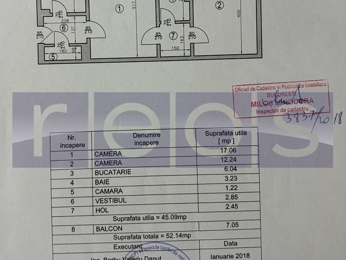 VANZARE | 2 CAMERE | BUCURESTII NOI | METROU BAZILESCU - Poză 8