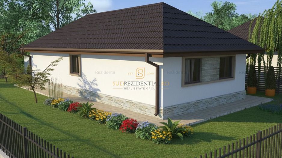 Casa indivuala, 4 camere, eficienta energetic, Comuna 1 Decembrie - Poză 4