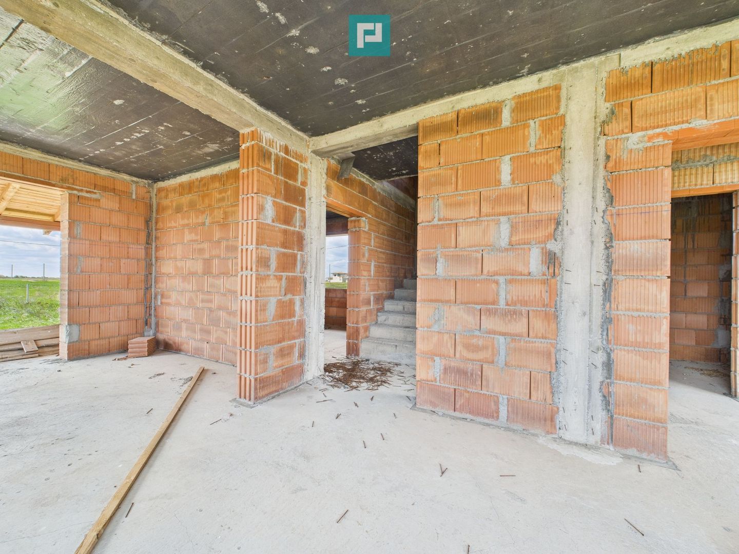 Casă la roșu, teren 600 mp, în Săcălaz - Poză 13