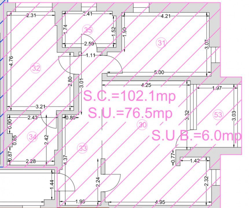 Inel II - COMPLEX PRIMO RESIDENCE - Apartament cu 3 camere situat la etajul 4. - Poză 16