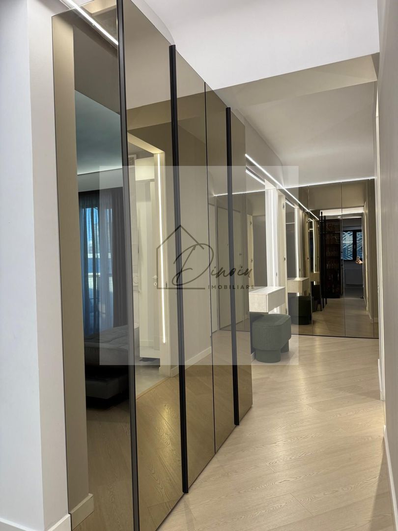 Apartament 3 camere CORTINA NORTH Pipera -105mp, lux, vedere Promenada - Poză 12