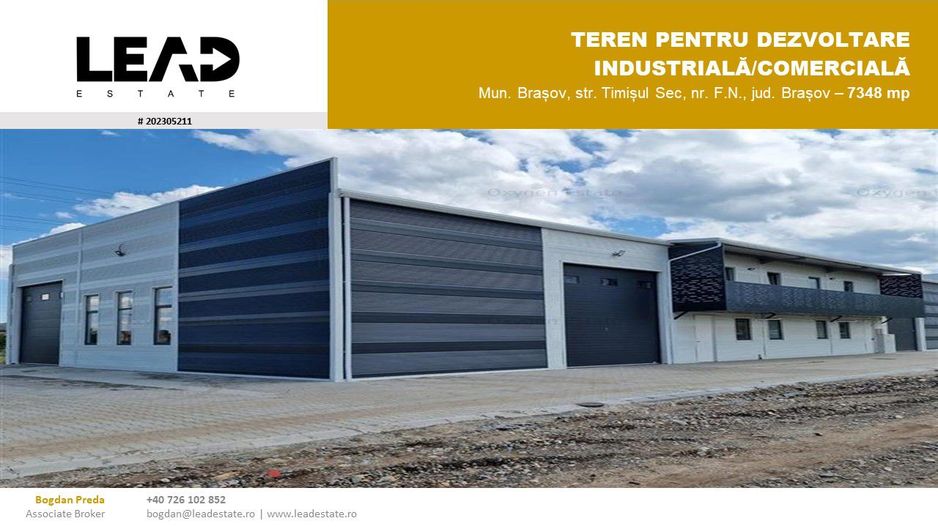 OPORTUNITATE INVESTIȚIE INDUSTRIALĂ/SERVICE AUTO/DEPOZITARE - Poză 1