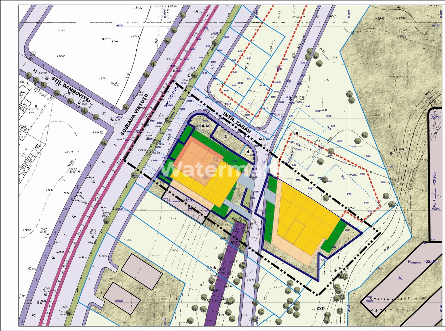 Teren cu PUZ de vanzare in Grigorescu - Schiță 4