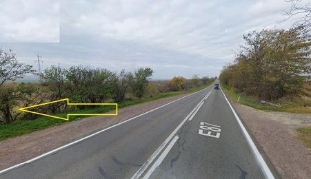 TEREN EXTRAVILAN LA INTRARE IN TULCEA ! 50 euro/mp